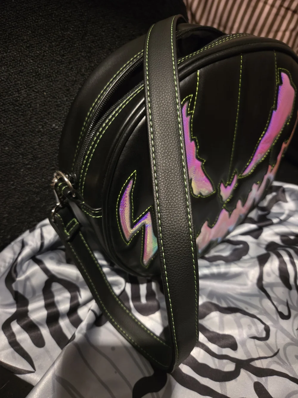 Love Pain & Stitches X Pumpkin Kult Double Crossbody Bag